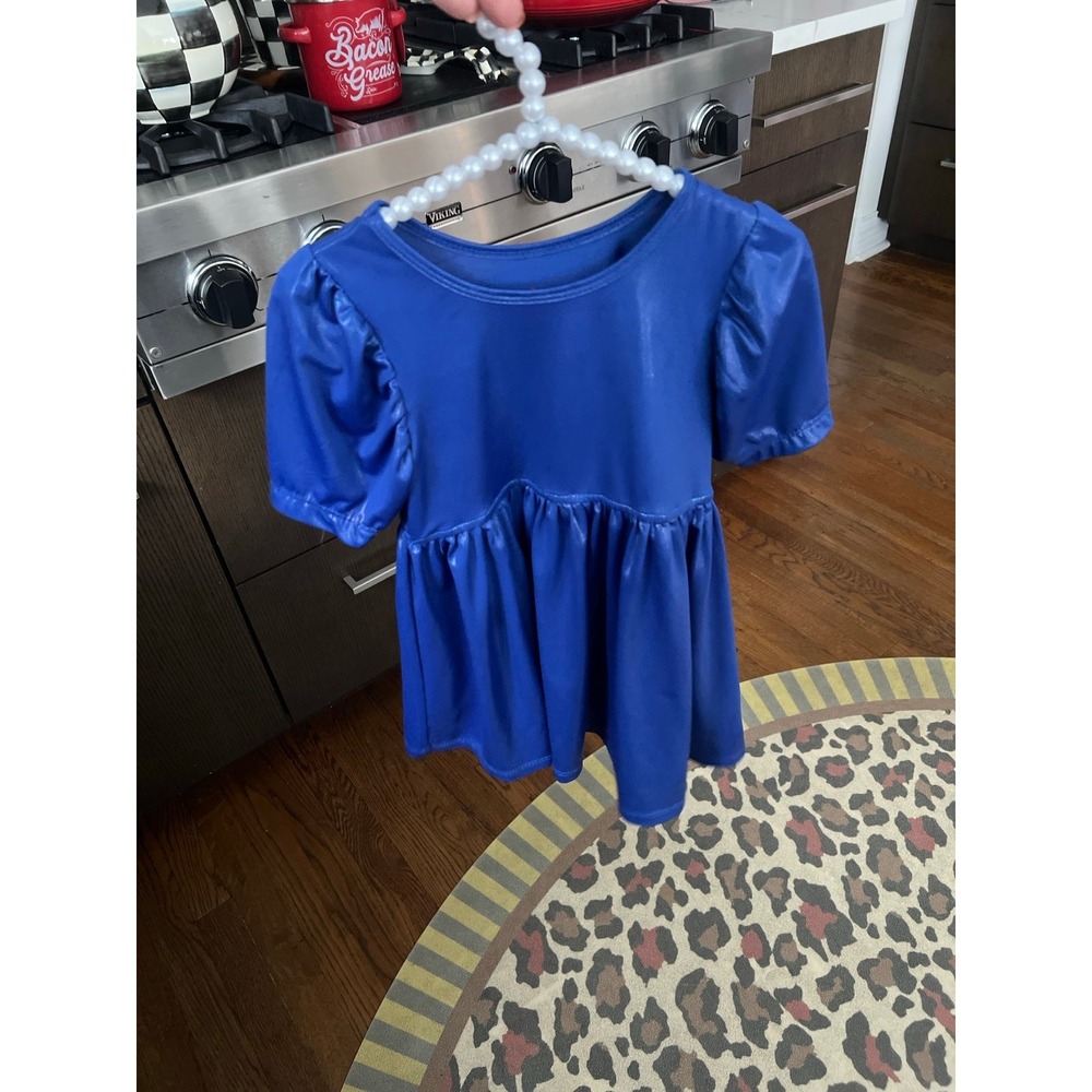 Pink chicken Girls Lame Laurie Dress size 2t